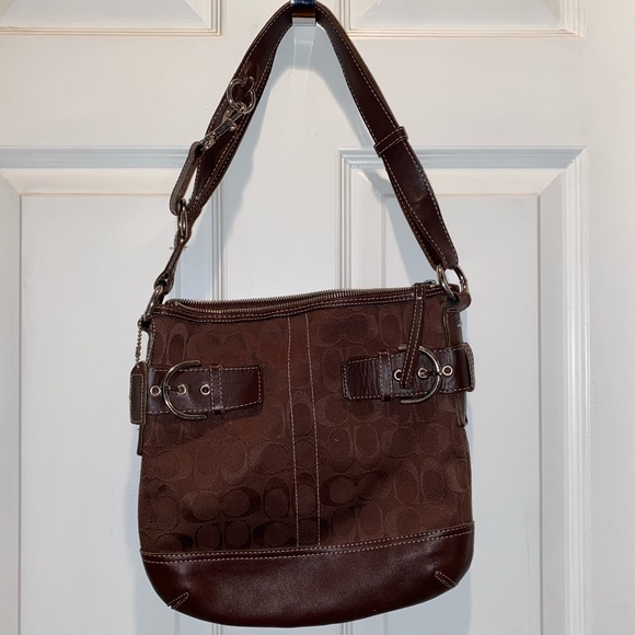 Vintage Coach Shoulder Bag - Picture 1 of 3